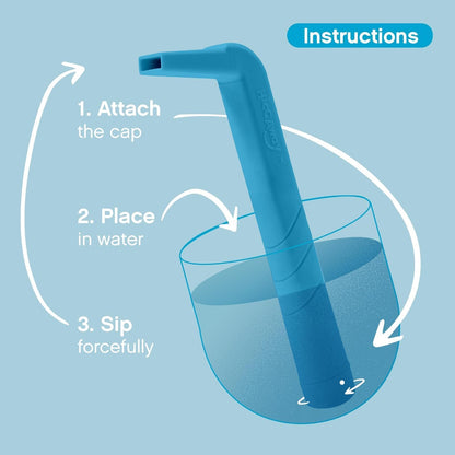 Instant Hiccup Relief Straw - Clinically Proven Chronic Hiccup Solution