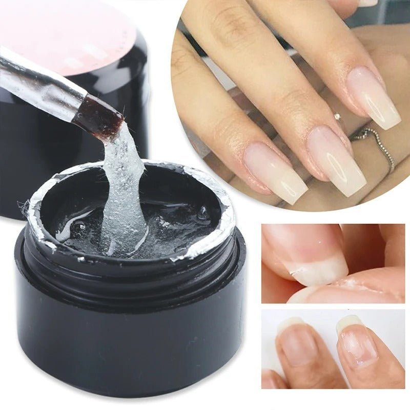 Instant Nail Repair Gel - Cracked Nail Repair Gel Strengthen Long Lasting Harmless For UV Acrylic Broken Nails Gel