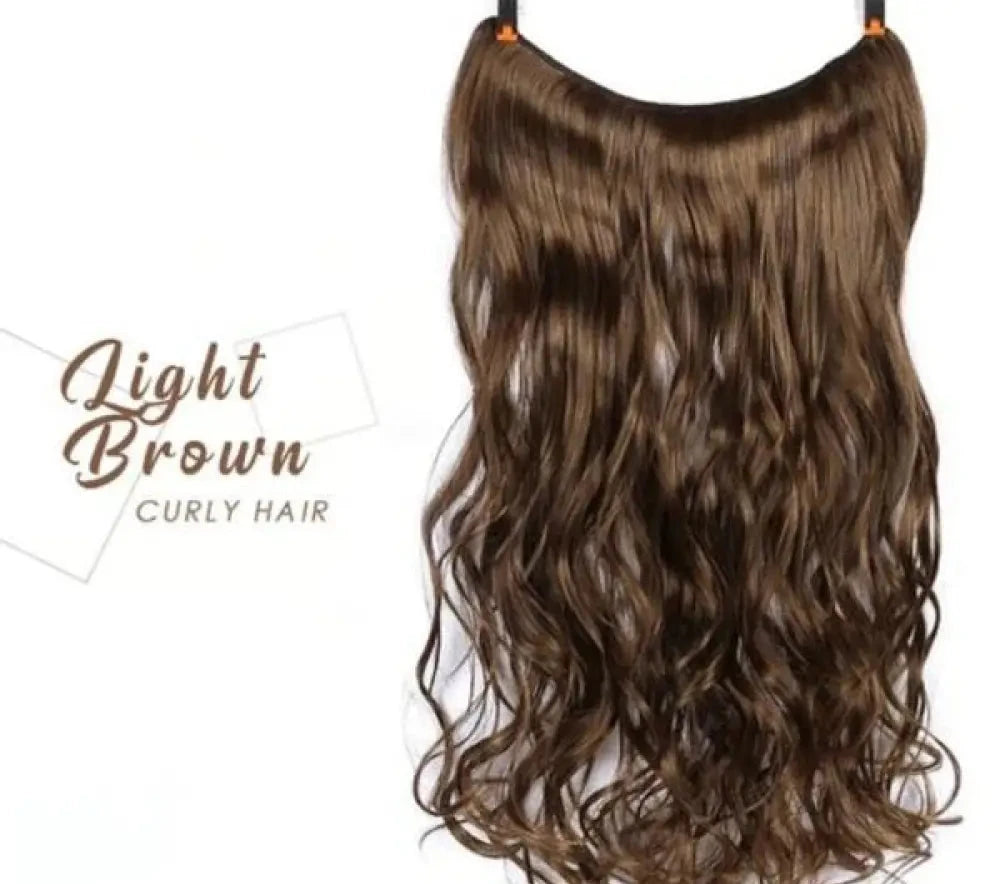 Invisible Halo Extensions - Secret Hair Extension Band