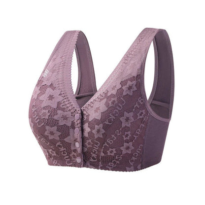 Ion Lifting Correction  Detoxification Bra - Comfortable Wireless Front Button Closure Underwear