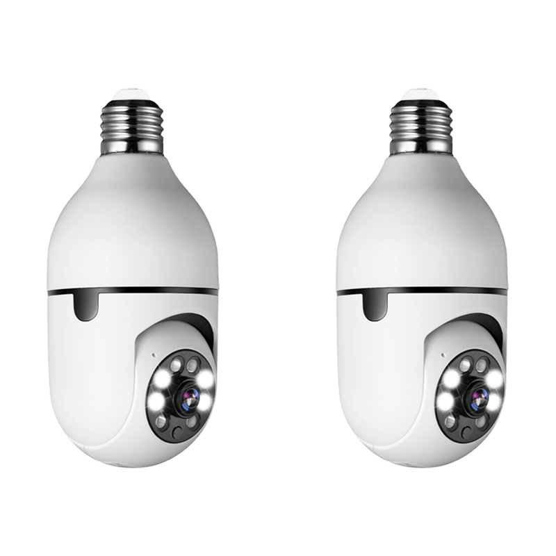 Keilini Lightbulb Security Camera 1080P 360°Panoramic View