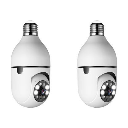 Keilini Lightbulb Security Camera 1080P 360°Panoramic View