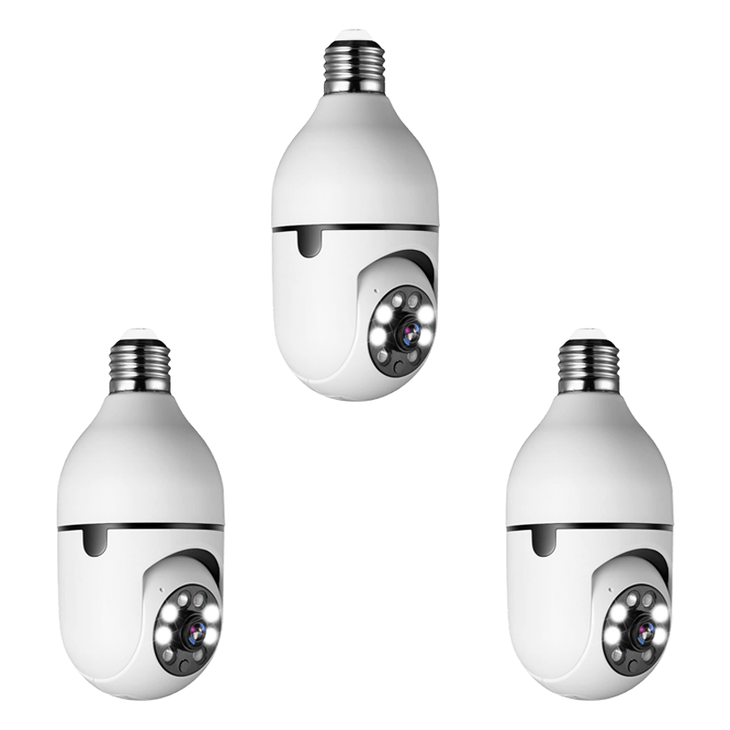 Keilini Lightbulb Security Camera 1080P 360°Panoramic View