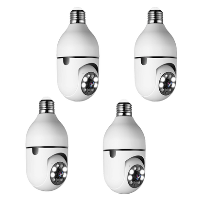 Keilini Lightbulb Security Camera 1080P 360°Panoramic View