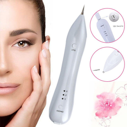 Laser Plasma Pen Facial Skin Dark Spot Remover - Safe Laser Tattoo Freckle Removal Pen