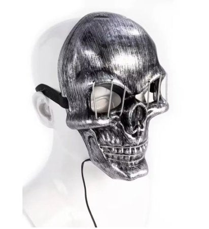 LED Skull Mask - Halloween Cosplay LED Mask