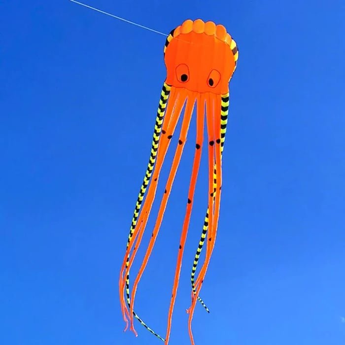 Long Octopus Kite - Outdoor Toy (8-Meter)