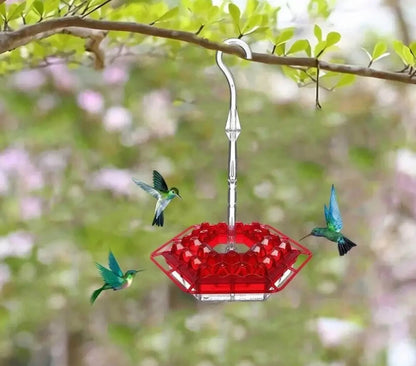 Mary's Hummingbird Feeder With Perch And Built-In Ant Moat