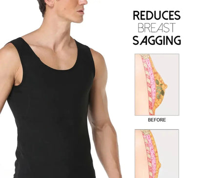 MenSlim Gynecomastia Compression TankTop