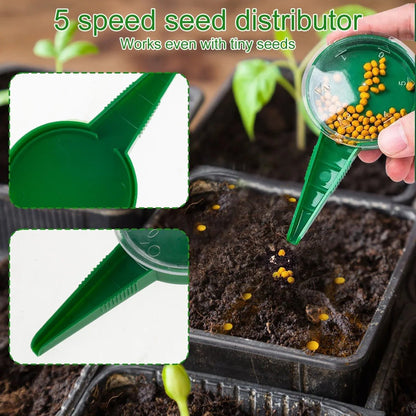 Mini Syringe Seeder - Seed Planter Mini Hand Spreader Garden Seed Planter for Carrot, Lettuce, Grass and Spinach Seed