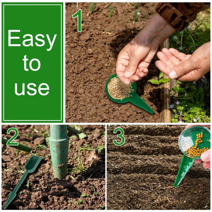 Mini Syringe Seeder - Seed Planter Mini Hand Spreader Garden Seed Planter for Carrot, Lettuce, Grass and Spinach Seed