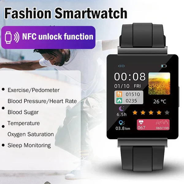 Non-invasive blood glucose test smart watch (Buy 2 Get 10% OFF)