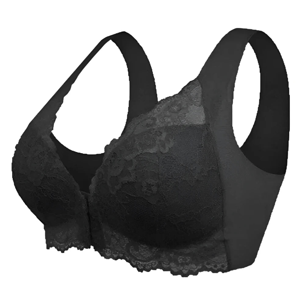 Zureem® FRONT CLOSURE '5D' SHAPING PUSH UP WIRELESS BRA