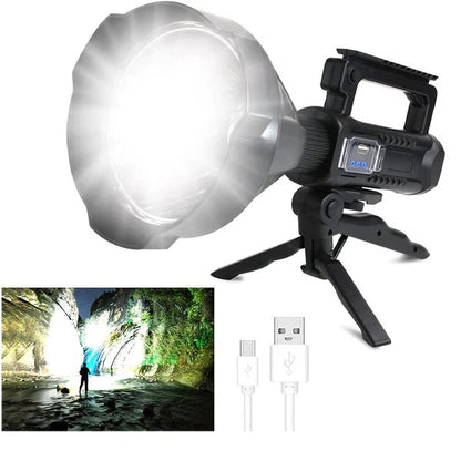 Outdoor High-power Glare Lighting Portable Lamp - Rechargeable High Power LED Flashlights