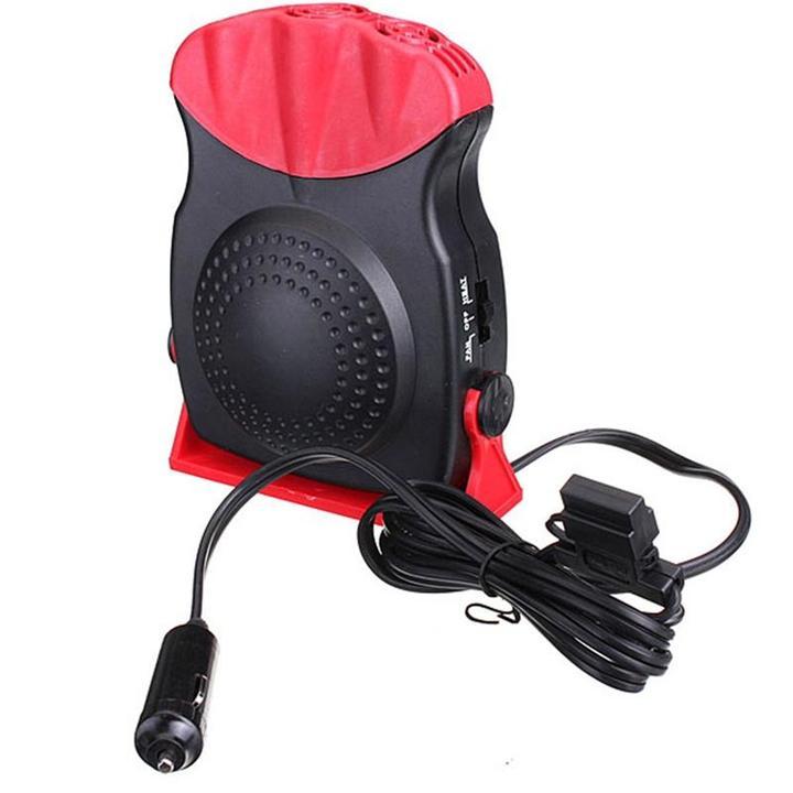 Portable Auto Car Heater Cooler Fan- 12 Volt Defroster Heater