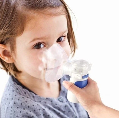 Portable Handheld Nebulizer - Alleviate Asthma & Respiratory Symptoms, Breathing Device to Strengthen Lungs