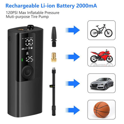 Portable Mini Bike Electric Air Inflator