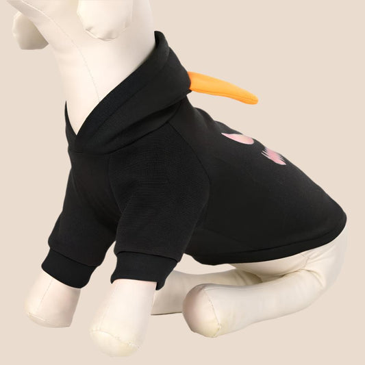 Pumpkin Design Pet Clothes - Halloween Pet Puppy Cosplay Hoodie, Soft and Adorable Warm Outfit Coat