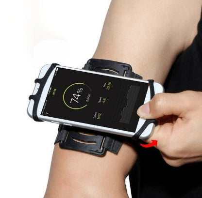 Rotating Sport Wrist Armband Phone Holder - 360°Rotatable Universal Sports Wristband for Hiking, Biking and Walking