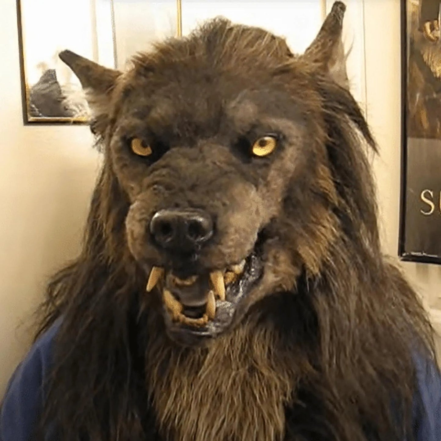 Scary Wolf Mask - Costume Mask for Halloween Masquerade Party