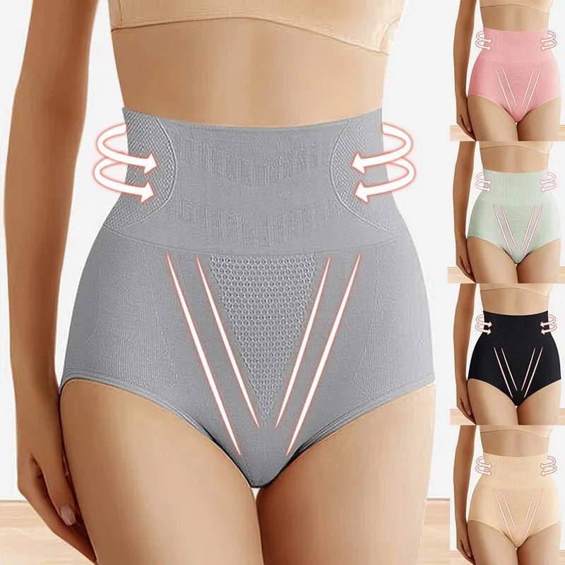 Shapewear Underwear Graphene Honeycomb - Tummy Control Panties Cotton Underwear Lady High Waist