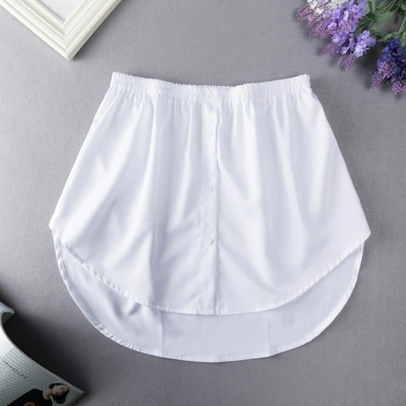 Shirt Extenders - Woman Simple Fashion Skirt Fake Shirt  for Casual Clothes