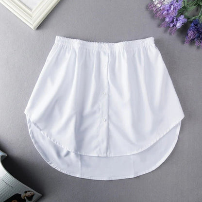 Shirt Extenders - Woman Simple Fashion Skirt Fake Shirt  for Casual Clothes