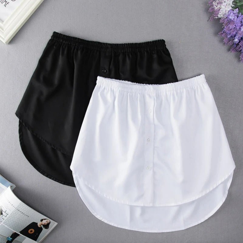 Shirt Extenders - Woman Simple Fashion Skirt Fake Shirt  for Casual Clothes