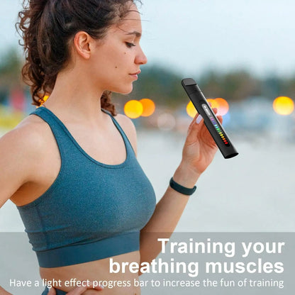 Smart Breathing Trainer -  Respiratory Muscle Training for Better Breathe, Guided Assistant for Athletes