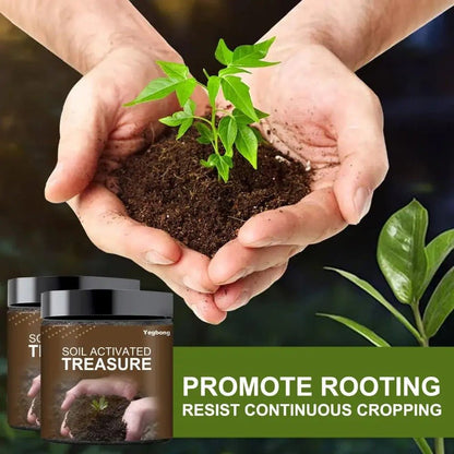 Soil Activated Treasure - Soil Activator, Ideal as Potting Soil or Seedling Compost