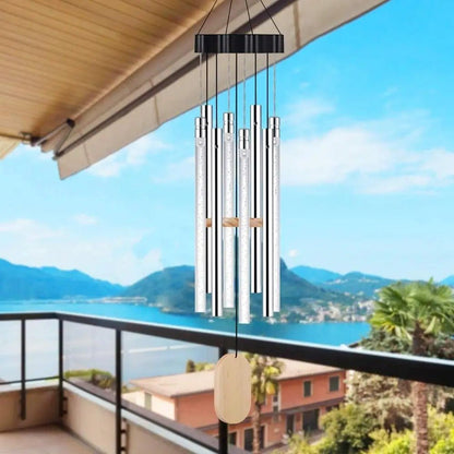 Solar Powered LED Windchimes - Waterproof Wind Chimes for Garden, Patio, Yard and Home Decor