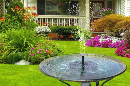 Solar Powered Water Fountain