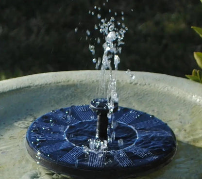 Solar Powered Water Fountain