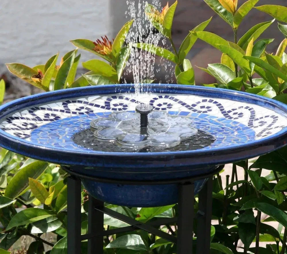 Solar Powered Water Fountain