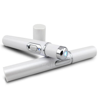 Spider Veins Removal Pen - Blue Light Treatment Laser Pen Soft Acne Scars Wrinkle Removal Visible Clear Light Therapy