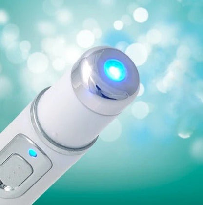 Spider Veins Removal Pen - Blue Light Treatment Laser Pen Soft Acne Scars Wrinkle Removal Visible Clear Light Therapy