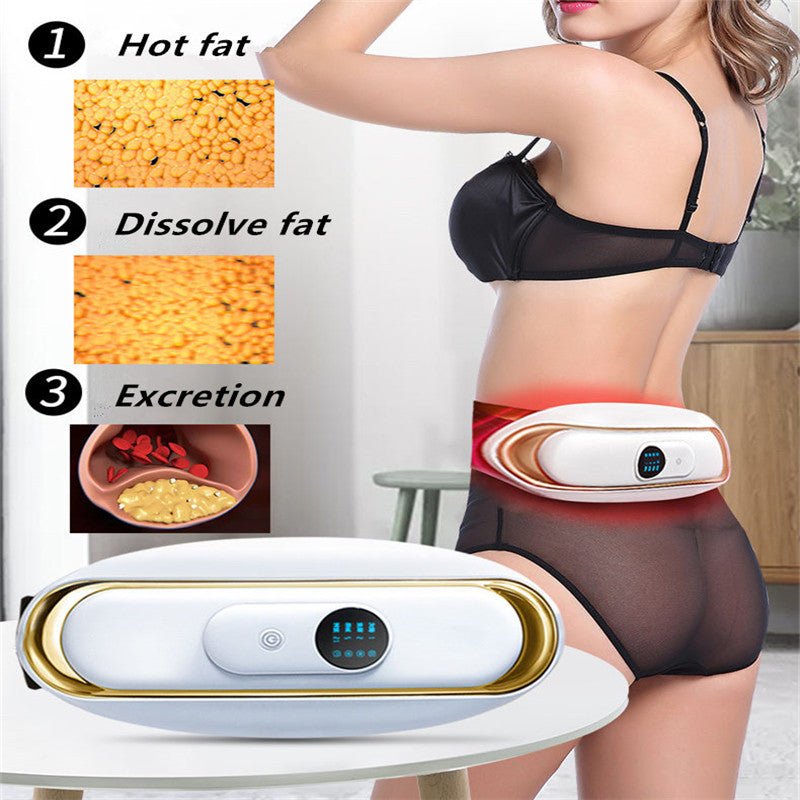 Stomach Lipo Burn Fat Machine - Electric Slimming Belt, Waist Massager for Women