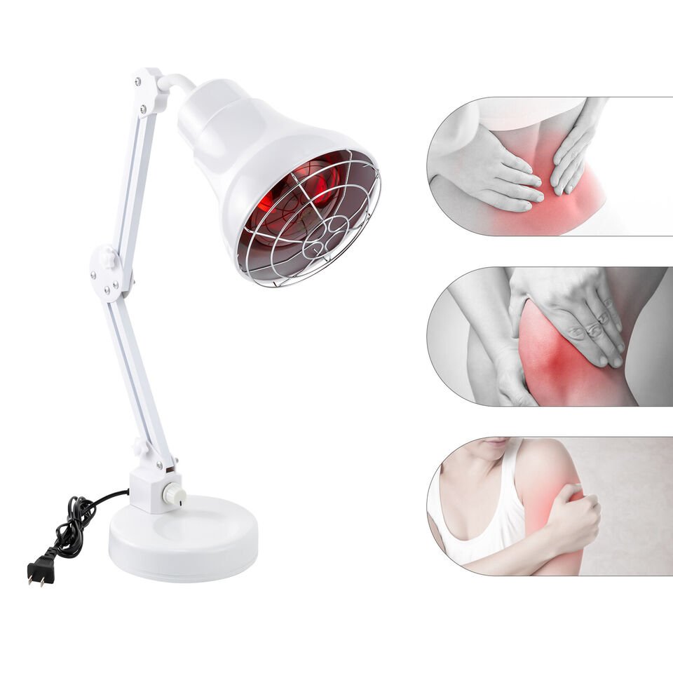 Therapeutic Red Light  Lamp - Infrared Lamp Circulation Pain Relief Heating Therapy Light