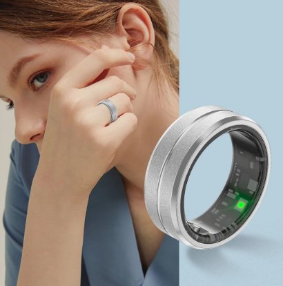 Titanium Steel Smart Ring - Health Rings for Women & Men