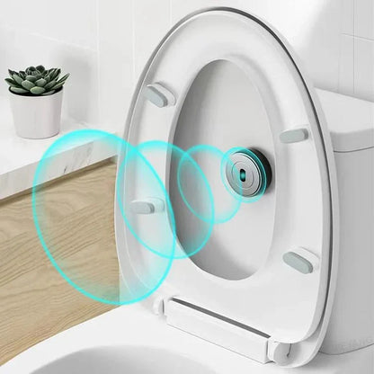 Touchless Intelligent Auto-Flush Sensor - Adjustable Automatic Motion Sensor Toilet Flush Kit Powered by Batteries