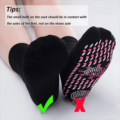 Tourmaline Slimming Health Sock - Magnetic Self-heating Socks Men & Women