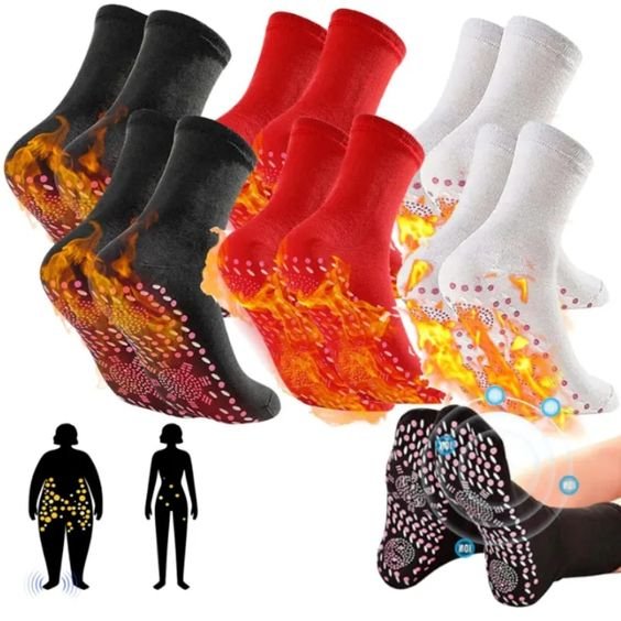 Tourmaline Slimming Health Sock - Magnetic Self-heating Socks Men & Women