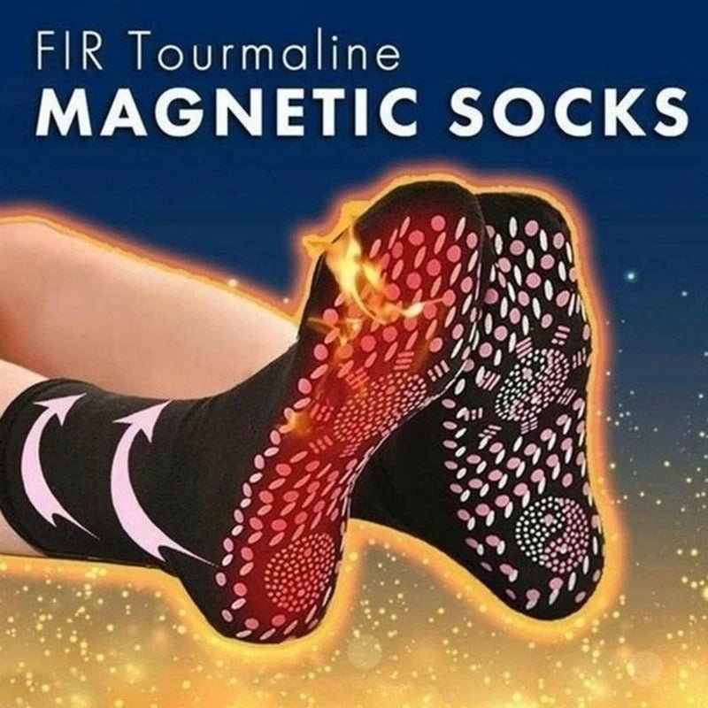 Tourmaline Slimming Health Sock - Magnetic Self-heating Socks Men & Women