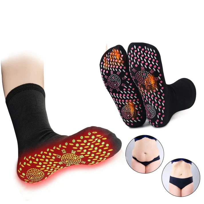 Tourmaline Slimming Health Sock - Magnetic Self-heating Socks Men & Women