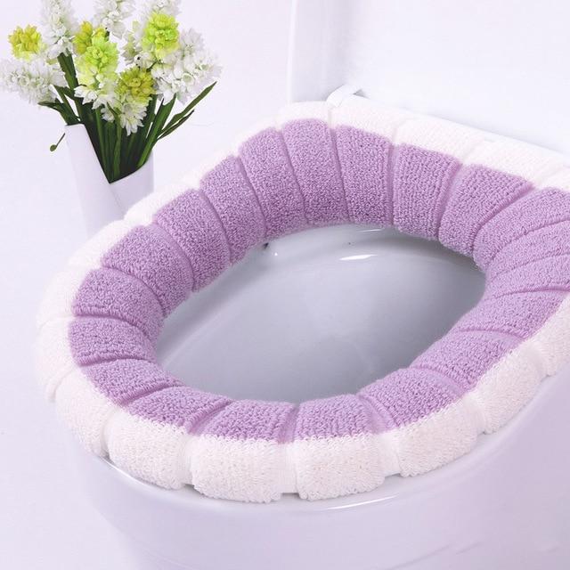 Universal Warm Soft Washable Toilet Seat Cover