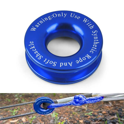 Winch Snatch Recovery Ring - Ring for Soft Shackle and Synthetic Rope